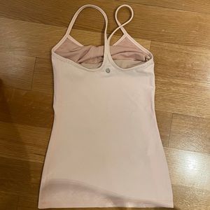 LuluLemon workout top - light pink